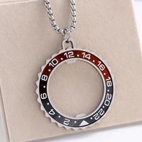 Montres GMT Compteur de vitesse Cadran Lunette Collier en acier