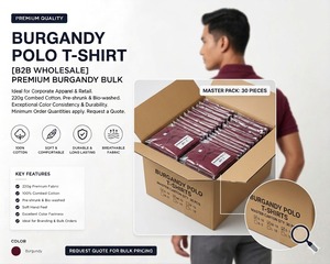 Camiseta Polo de Hombre 100% Algodón, Manga Corta, Tejido Piqué, Color Sólido, Transpirable, Estilo Casual Elegante - Product Image 6