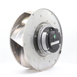 พัดลมระบายความร้อนแบบแรงเหวี่ยง ebmpapst รุ่น R3G355-RJ75-01 กำลังไฟ 170 วัตต์ แรงดันไฟฟ้า 400 โวลต์ AC 1140 วัตต์ 2400 รอบต่อนาที 1.8 แอมป์ EC 0-10 โวลต์ DC PWM ลูกปืนแบบ Ball Bearing ใช้กับอินเวอร์เตอร์ ABB - Product Image 6