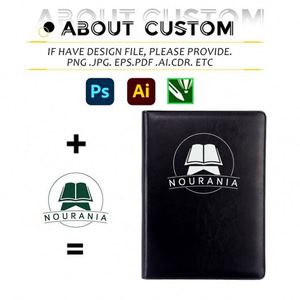 Wholesale Custom Business Office A4 Folder Data Board Folder Leather PU Notepad A4 Business Notepad Office <b>Gift</b> with Custom LOGO - Product Image 2