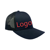 Casquettes de baseball ajustées personnalisées avec patch brodé 3D en polyester, casquette de camionneur camouflage en toile maillée pour l'extérieur