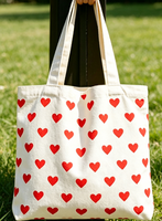 L'usine source vend des sacs à main en toile personnalisables, portables et écologiques, fabriqués par elle-même, pour le shopping.