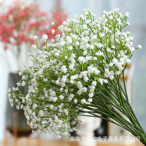 Flores Artificiales de Baby's Breath, Ramo de Flores Secas de Plástico, Accesorios para Fotografía de Bodas al Aire Libre, Decoraciones para el Hogar, Estilo Natural - Product Image 2