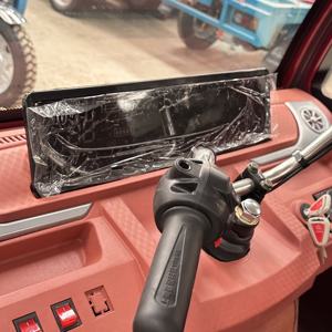 Закрытый, сочлененный погрузчик с навесом, грузовой автомобиль большой мощности 1000 Вт с грузом и трехколесный велосипед - Product Image 6