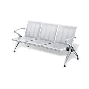 Sillas en Línea Bao Xian de 3 Plazas, Acero Inoxidable con Reposabrazos, para Hospital, Área de Espera de Aeropuerto - Product Image 4