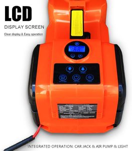 3in1 Portable 5T Floor <strong>Lift</strong> <strong>Electric</strong> <strong>Car</strong> <strong>Jack</strong> Kit with Air Pump Eclctric Impact Wrench Hydraulic Floor <strong>Lift</strong> Vehicle Trolley <strong>Jack</strong> - Product Image 4