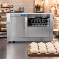 Machine à diviser et à arrondir la pâte automatique commerciale en acier inoxydable, machine à pain électrique pour boulangerie industrielle