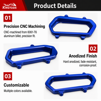 Cache-instrument en aluminium CNC pour le marché secondaire, cadre de protection d'écran anodisé pour moto électrique Sur-Ron Ultra Bee MX