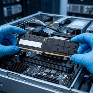 Module de mémoire serveur ECC RDIMM DDR5-5600 PC5-44800R 32 Go pour M321R4GA3EB0-CWM P139, stylo à piston en laiton M321R4GA3EB0-CWM - Product Image 3