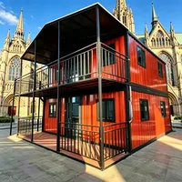 Villa de jardin moderne de luxe extensible et amovible, maison préfabriquée en conteneur à faible coût, maison mobile empilable, mini-maison 5 ans de garantie