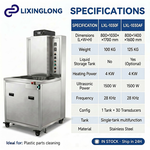 Nettoyeur à <span class=keywords><strong>ultrasons</strong></span> industriel électrique 28 kHz, dégraissant 1500 W 380 V pour le <span class=keywords><strong>nettoyage</strong></span> des pièces en plastique, des boîtiers moulés, des cadres et des engrenages - Product Image 2