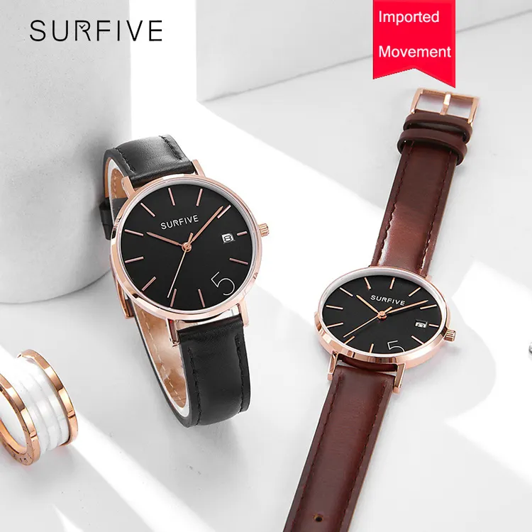 Meshband ladies watch rhinestone jewelry set leather brown fancy brass late ladies watches women's bracelet wristwatches