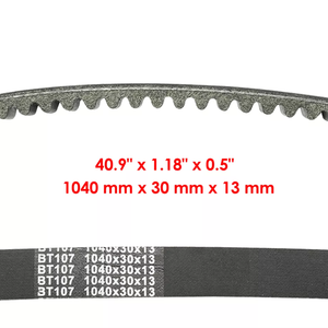 Courroie d'entraînement 1/2 "* 40.94" Courroie CVT Compatible avec Polaris 400 500 Ranger 500 Scrambler <span class=keywords><strong>Magnum</strong></span> 4x4 ATV UTV Remplacement 1040mm - Product Image 2