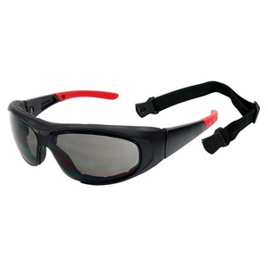 Lunettes de protection laser OEM réglables UV385 ANSI CE EN166 résistantes aux chocs en nylon anti-buée anti-rayures pour atelier de soudage OEM - Product Image 4