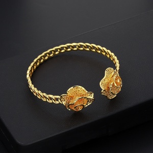 Ensemble de bijoux fantaisie JXX pour femmes, 2 pièces/ensemble - Bracelet et bague en laiton et zircon pour mariages, fêtes, anniversaires, fiançailles - Product Image 3