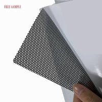 ALLSIGN - Fabrication de film vinyle microperforé pour fenêtres, vision à sens unique, pour impression grand format, imprimante à solvant