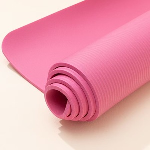 Tapis de yoga épaissi et élargi en NBR, équipement de fitness, tapis de yoga pour femmes et hommes, tapis de danse et de sport allongé - Product Image 3