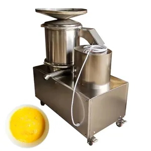 Máquina deshelladora de huevos frescos duradera de gran capacidad para hacer pastel de salchichas y galletas