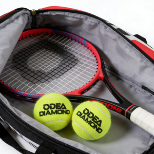 Balles <span class=keywords><strong>de</strong></span> <span class=keywords><strong>tennis</strong></span> sans pression 2026 ODEA DIAMOND 57% Laine, approuvées ITF, durables, <span class=keywords><strong>seau</strong></span> portable <span class=keywords><strong>de</strong></span> 72 balles, balles d'entraînement - Product Image 2