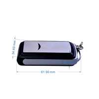 Télécommande sans fil universelle de type duplicateur YET-F51D 433 MHz de qualité supérieure pour portail de garage