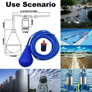 Alibaba için tavsiye yüksek basınçlı plastik şamandıra anahtarı akvaryum için su pompası kontrolü yüksek basınç dayanımı - Product Image 2