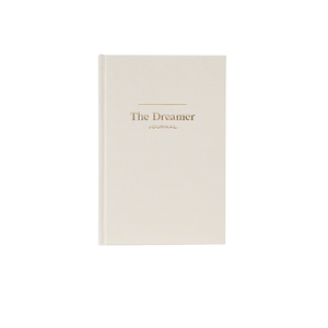 China Manufacturer Custom Hardcover A5 <strong>Linen</strong> Fabric Cover Gold Stamping Personalized Dream Journals