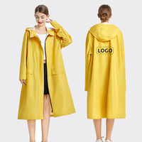 Imperméable pour femme adulte, personnalisable en couleur, épais, durable, sans PFAS, portable, imperméable, confortable et tendance, idéal pour la marche et les trajets quotidiens