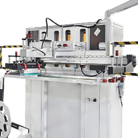 Machine de sérigraphie circulaire semi-automatique pour seaux de peinture en plastique, équipement personnalisé non standard pour grands barils