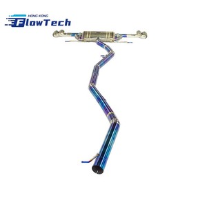 Ensemble d'échappement arrière à haute performance en titane avec soupape à débit élevé et commande de soupape avancée pour BMW X5 3.0T - Product Image 4