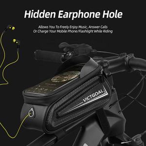 VICTGOAL – boîte de vélo, sac de vélo basique avec combinaison, échantillon gratuit, rangement de sport, système supérieur, sac de cadre de vélo à crochet - Product Image 5