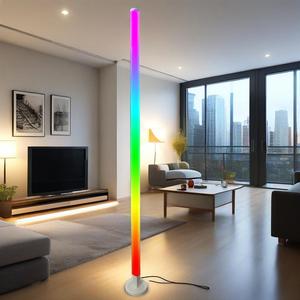 Hot LED Đèn sàn đèn góc đèn RGB 16 triệu màu sắc với từ xa nhiều màu sắc âm nhạc Sync góc sàn đèn - Product Image 4