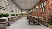 Éclairage LED, présentoirs de haute qualité pour magasins de détail, mobilier de café de luxe personnalisé, design moderne et simple, comptoir de café, vitrine
