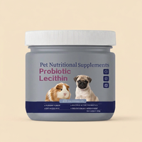 Complément alimentaire pour animaux de compagnie, comprimés à mâcher probiotiques avec lécithine pour chiens et chats, fabrication directe OEM/ODM