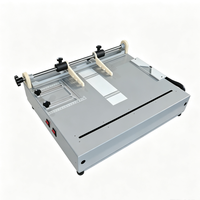 Machine à relier les livres CG100H avec positionnement central, réflexion et coupe d'angle pour la fabrication de couvertures de livres