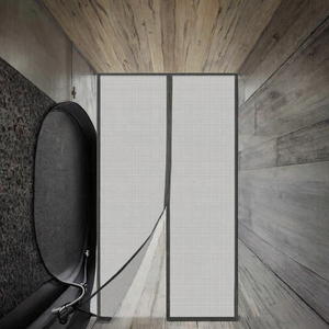 Cortina de puerta antipolvo para mosquitera, mosquitera de nailon, Rollo fácil, mosquitera magnética muy atractiva y moderna, gran oferta - Product Image 6