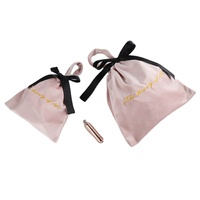 Pochette en velours noir OEM 9x12cm avec cordon de serrage, recyclable, usage polyvalent, pour bijoux, montres, bagues, lunettes, chaussures, vêtements, cadeaux, emballage