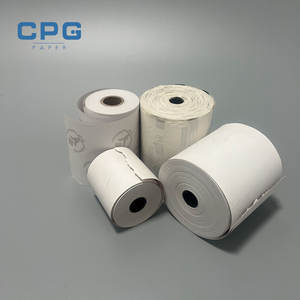 Papel Térmico Personalizado de Fábrica 80x80mm, Rollo de Papel Térmico Sensible al Calor para Punto de Venta, Gasolinera, Caja Registradora - Product Image 1