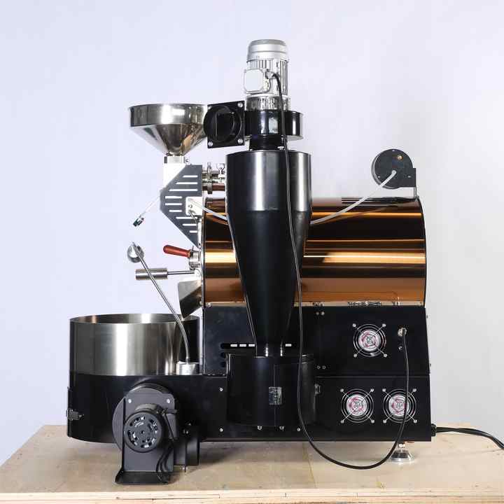 Artisan mesin sangrai biji kopi Gas 1kg untuk penjualan