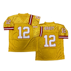 Camiseta de Rugby Estilo Vintage para Hombre, Cosida, con Nombres de Jugadores como Warren Sapp, <span class=keywords><strong>Tom</strong></span> Brady, Mike Alstott, <span class=keywords><strong>John</strong></span> Lynch, Derrick Brooks, Hardy Nickerson, Tallas S-3XL - Product Image 2