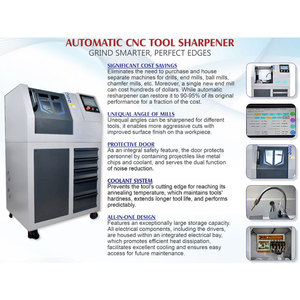 Affûteuse automatique de fraises CNC MD-20A |   Machine à affûter les outils en carbure |   Affûteuse de forets - Product Image 1