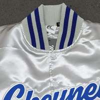 2025 personnalisé Logo personnalisé sport léger Satin Bomber veste Baseball Letterman Jacke soie hommes université veste Satin