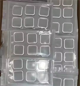Bening tombol pintu pelindung Dinding penjaga Bumper pintu dapat digunakan kembali Shock penyerap solusi tersembunyi untuk menghentikan kerusakan & kebisingan - Product Image 5