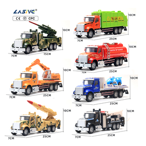 LASIVE TOYS 1:24 Alliage Diecast Truck Excavator Simulation Toy Car Model Pull Back Adjustable Joints Unisex - Product Image 1