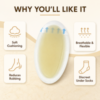 Pansements hydrocolloïdes imperméables et respirants à forte adhérence pour talons, pour distributeurs