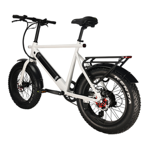 Vélo électrique pliable à pneus larges de 20 pouces, 20x4.0, en alliage de magnésium, 500W, couple élevé, tout-terrain, fabrication OEM - Product Image 5