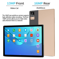 P70 5G Double Sim Android 10 Tablette PC 10 Pouces 12GB 512GB Pad Deca Coe GPS Google Play Avec BT