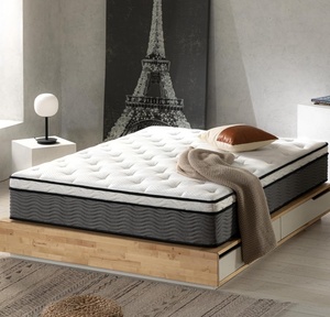 Alta qualità Euro Top Pocket molle materasso personalizzabile formato letto compresso Roll Box copertura rimovibile <span class=keywords><strong>per</strong></span> la scuola camera da letto di sonno - Product Image 2