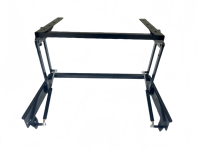 Cadre de table pliable réglable en fer moderne multifonctionnel avec mécanisme de levage à ressort à gaz pour salon