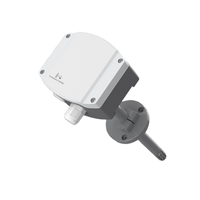 Transmisor de Temperatura y Humedad para Conductos Industriales ES-A257, Pantalla LCD, RS485/4-20mA, Medidor de Temperatura, Sensor de Humedad