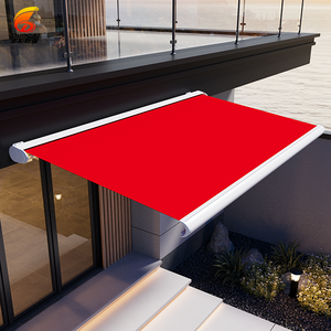 Toldos de cassette completos para montaje en pared, parasoles de aluminio para <span class=keywords><strong>techo</strong></span>, toldos motorizados retráctiles - Product Image 1